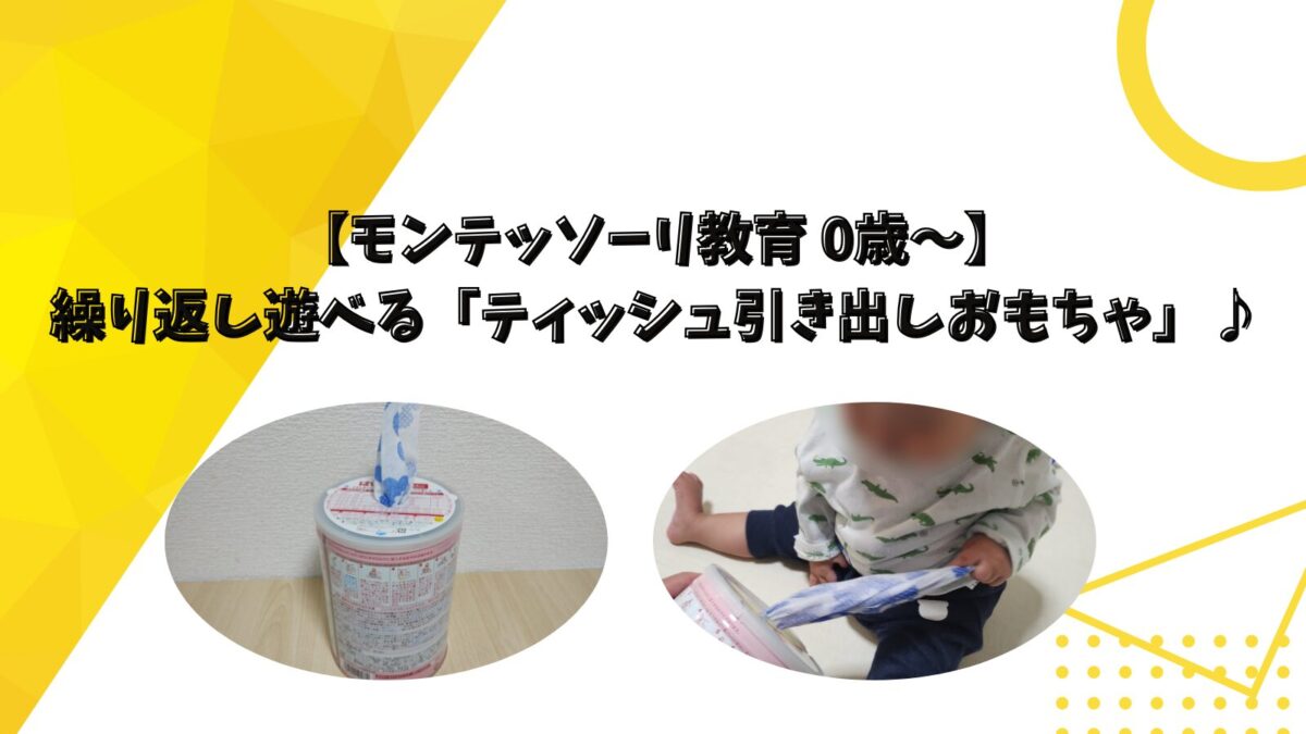 ティッシュ引き出しおもちゃ